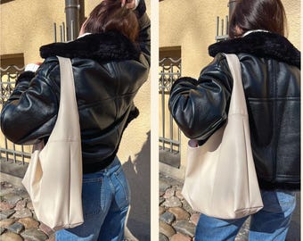 NOVA Handbag Sewing Pattern: Slouchy Tote Bag (PDF Pattern)