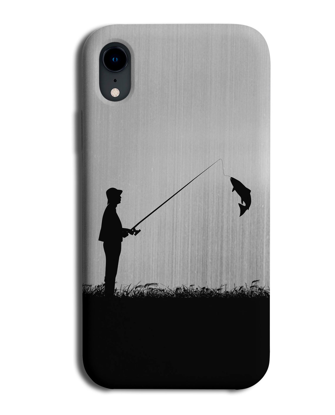 Fishing Phone Case Cover Fisherman Fish Kit Gear Gift Silver Etsy