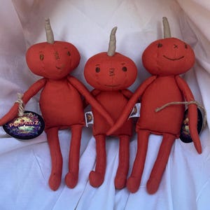 Handmade Pumpkin Plush Doll – Orange Pumpkidz | Choose Your Character | Adoptable 14-Inch Plush | Pick-A-Pumpkidz Patch