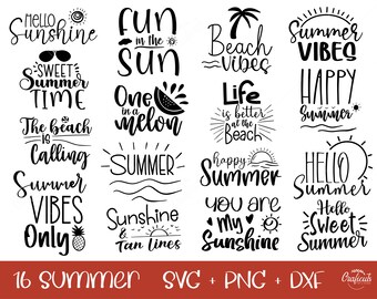 Download Summer Svg Files Etsy