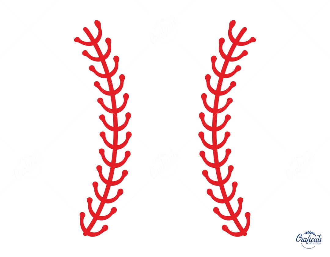 Baseball Stitch SVG, Clip Art, Digital Download Svg/png/dxf/eps Files ...