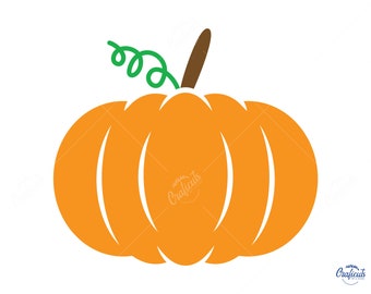 Pumpkin SVG, Halloween SVG, Instant Digital Download Svg/Png/Dxf/Eps bestanden, voor Cricut, Silhouette Cut Files.