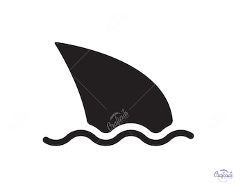 Shark SVG, Clip art, Instant Digital Download Svg/Png/Dxf/Eps files, for Cricut, Silhouette Cut Files.