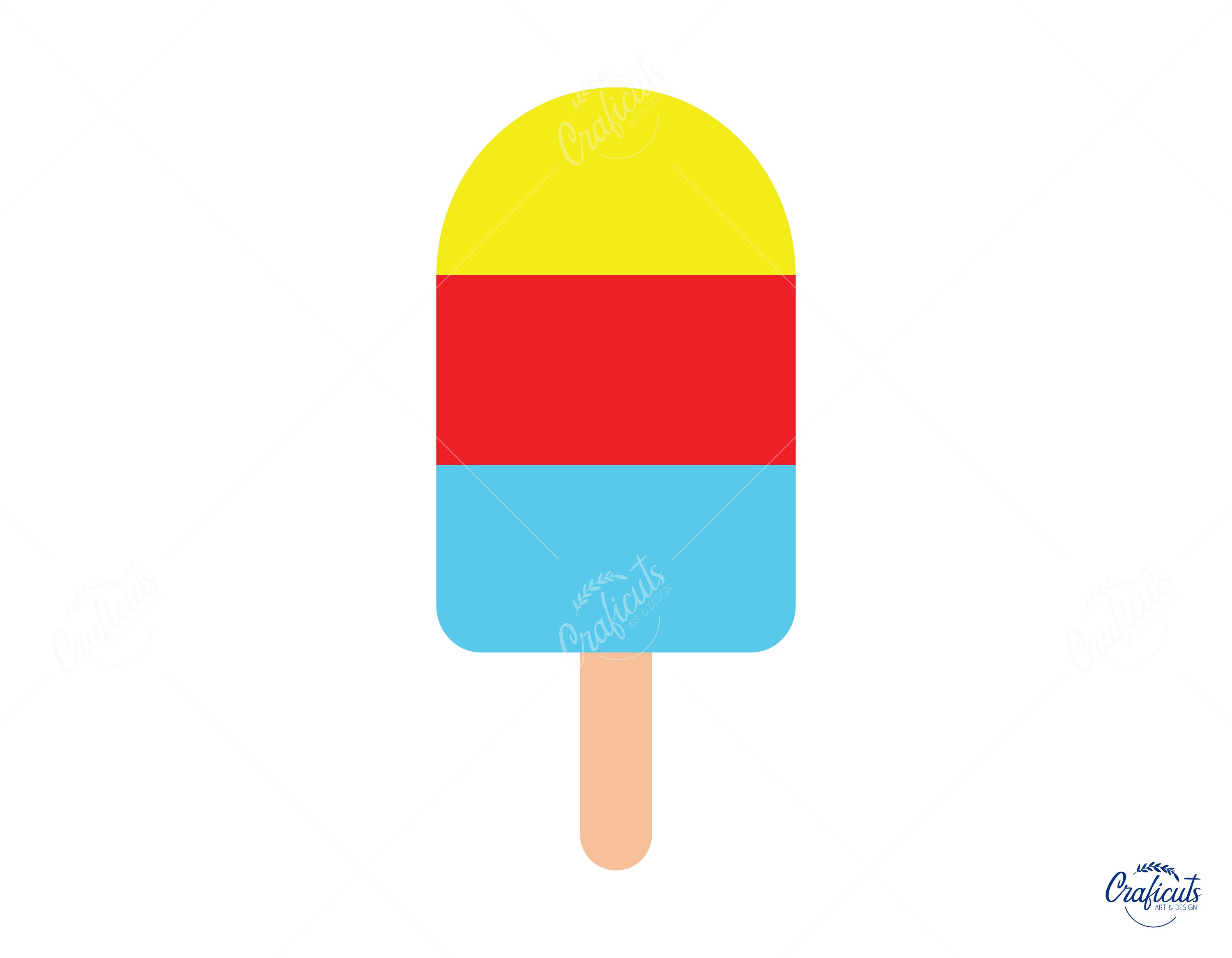 Popsicle SVG Ice cream Clip art Instant Digital Download Etsy