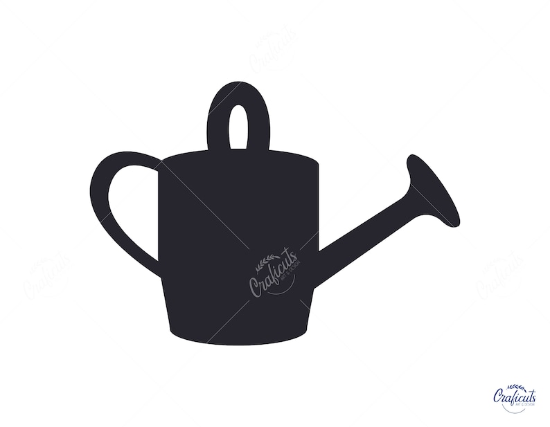 Watering Can SVG Clip Art Instant Digital Download - Etsy