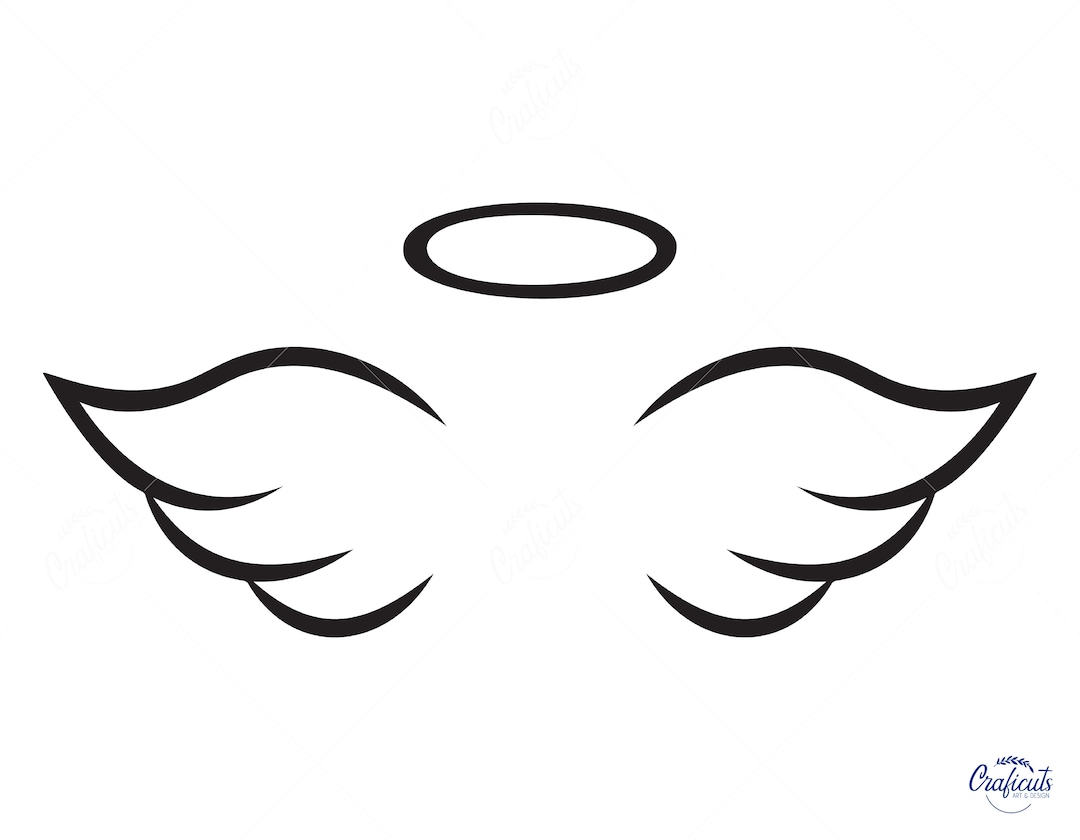 Angel Wing SVG, Wing Clip Art, Instant Digital Download Svg/png/dxf/eps ...