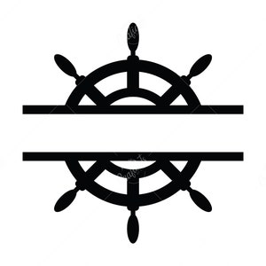 Ship Wheel SVG, Ship Wheel Name Frame svg, Instant Digital Download Svg/Png/Dxf/Eps files, for Cricut, Silhouette Cut Files.