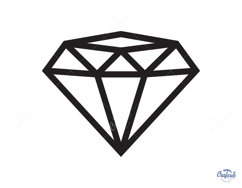 Diamond SVG, Diamond Clip Art, Instant Digital Download Svg/png/dxf/eps ...