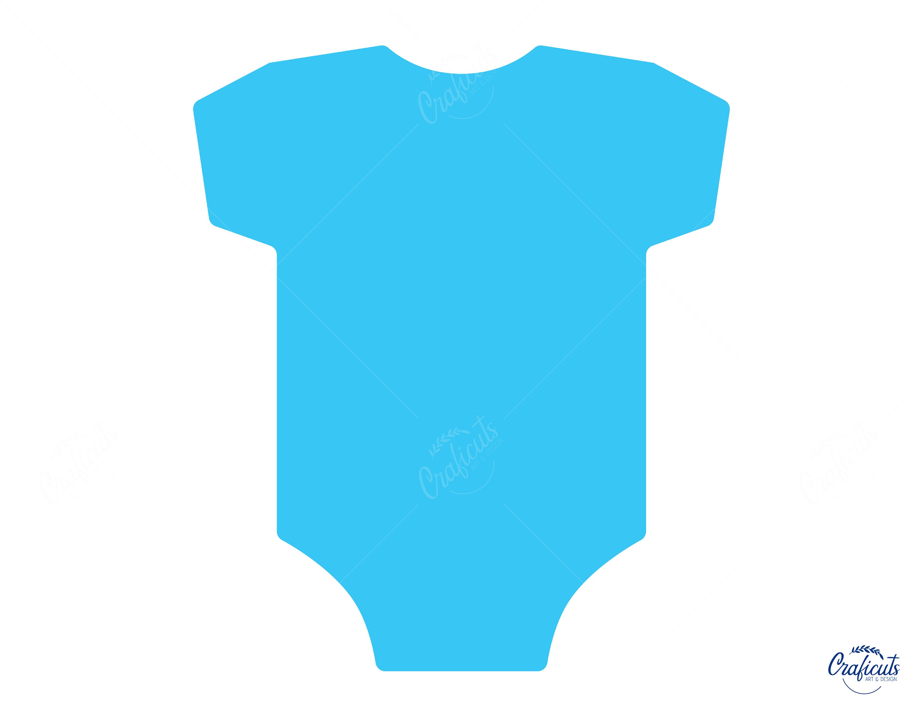 Baby Onesie SVG Newborn Onesie Clip Art Instant Digital Etsy