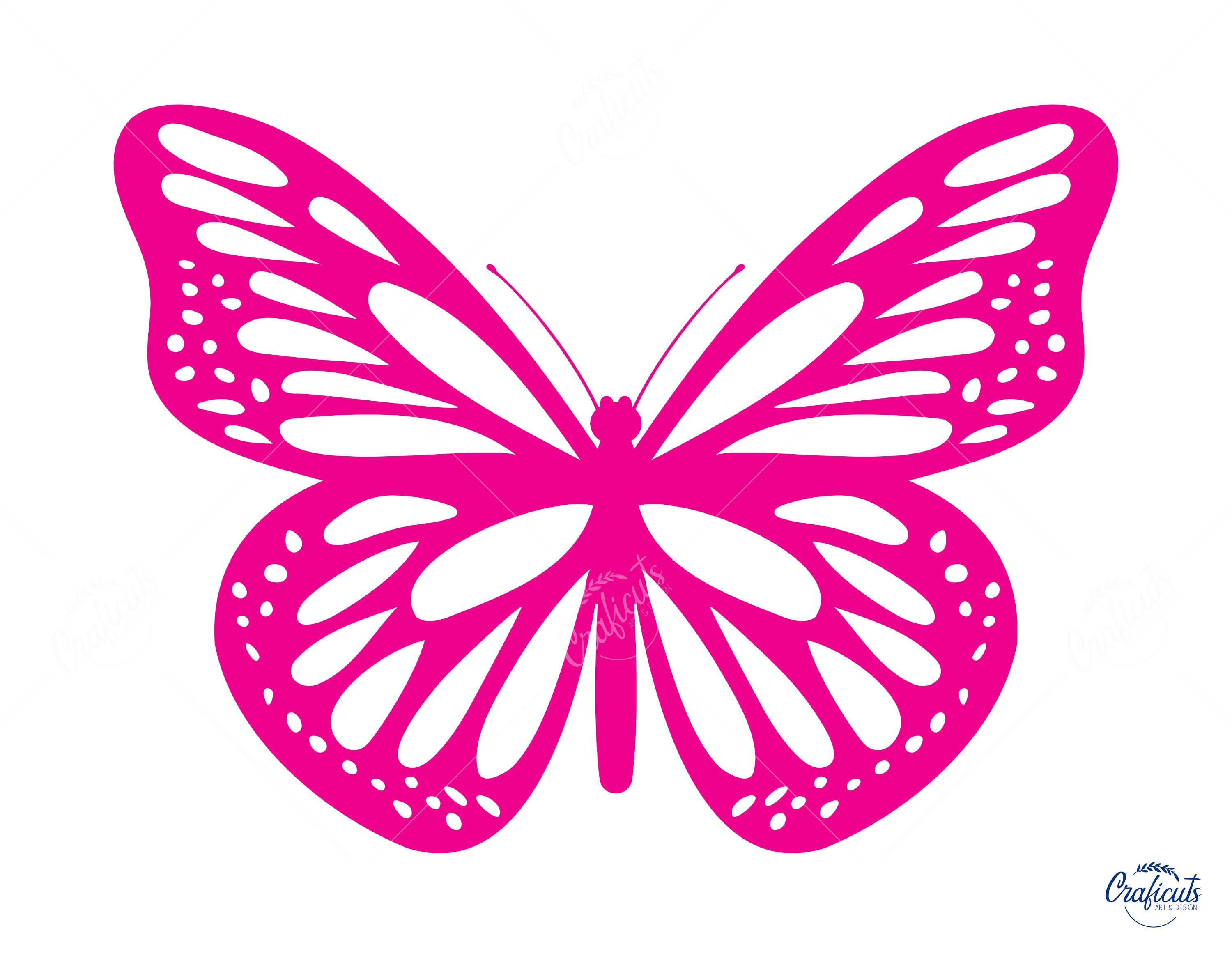Butterfly SVG, Butterfly Clip Art, Instant Digital Download Svg/png/dxf