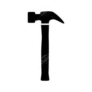 Hammer SVG, Hammer Clip art, Instant Digital Download Svg/Png/Dxf/Eps files, for Cricut, Silhouette Cut Files.