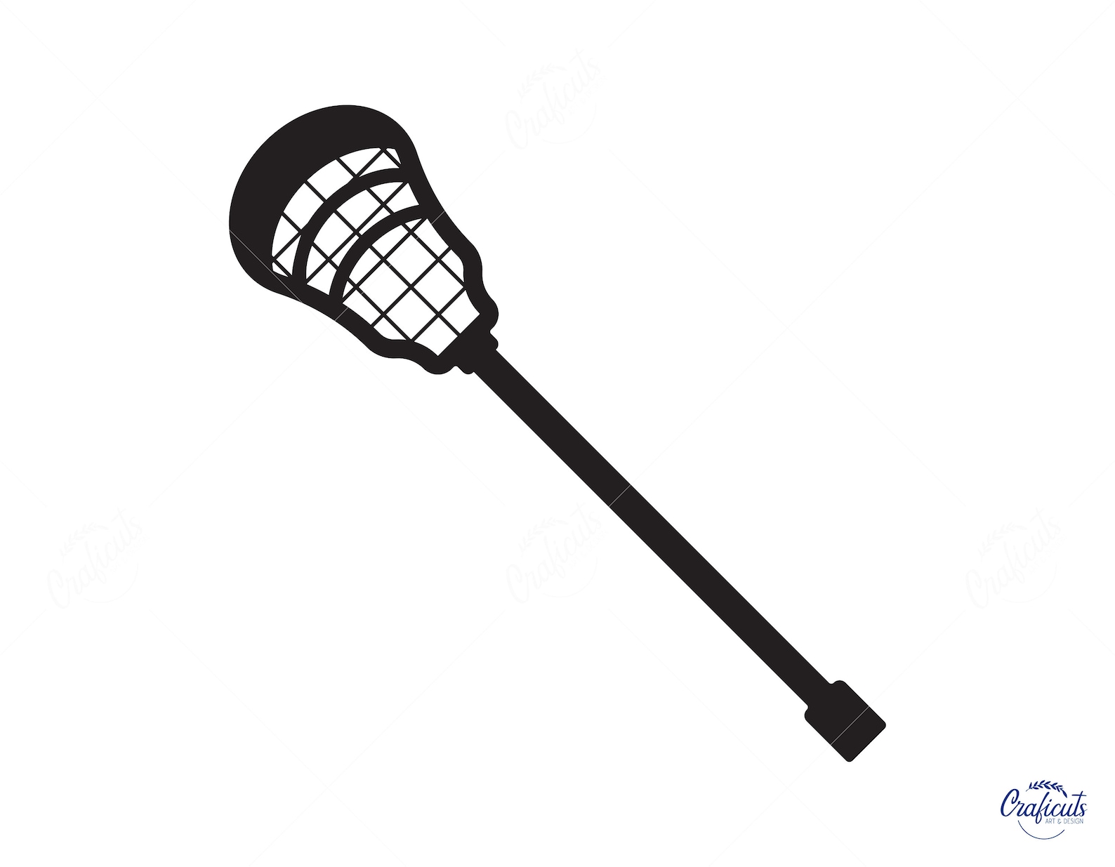 Lacrosse Stick SVG, Clip Art, Instant Digital Download Svg/png/dxf/eps