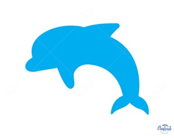 イルカ　絵 イルカ SVG ファイル ベクター画像 シルエット - クラフト用品