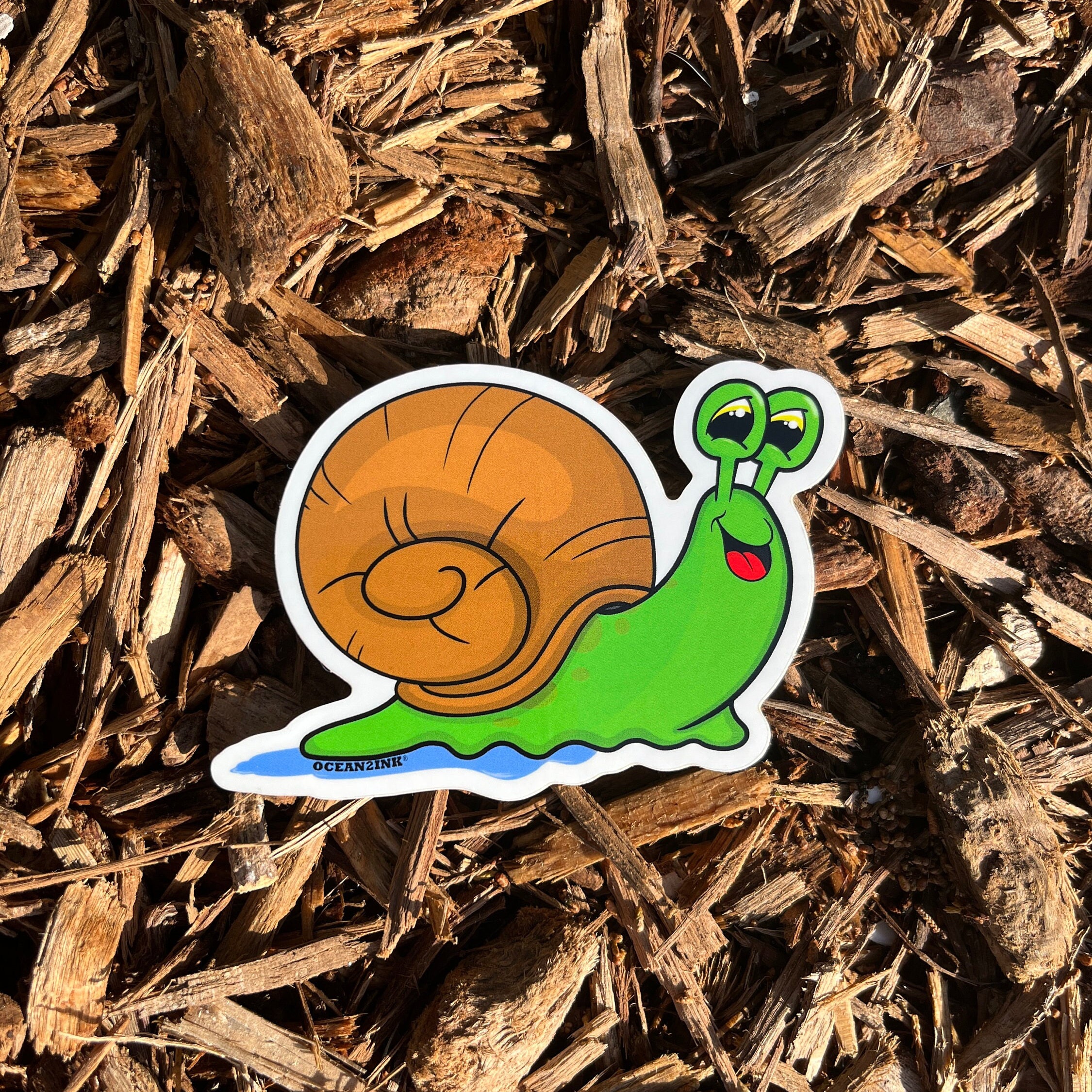 Cute Snail Sticker- 3