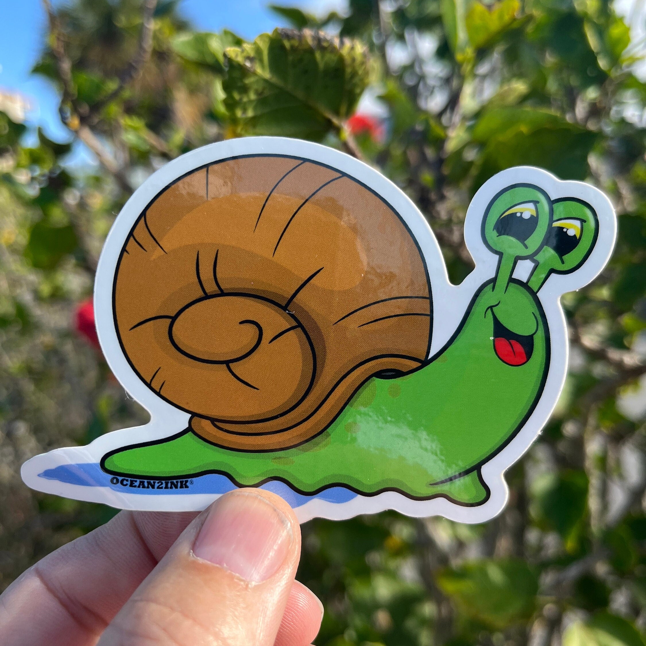 Cute Snail Sticker- 3