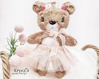 ITH embroidery file bear, economy set