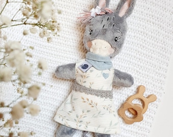 ITH Stickdatei Esel, Kuscheltier, 13x18/18x28