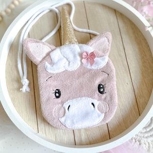 ITH embroidery file bag unicorn, 13x18