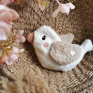 ITH embroidery file 2x sparrow, cuddly toy, 16x26