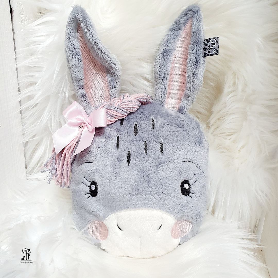 ITH Embroidery File Donkey Cuddly Toy 3 Sizes Cuddly Pillow Etsy