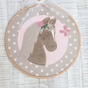 Embroidery file horse, economy set, embroidery file pony, doodle embroidery file, applique