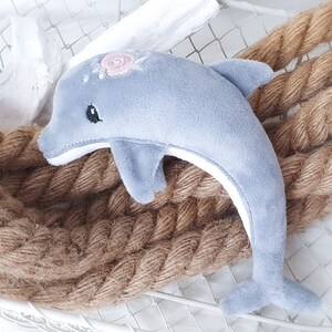 ITH embroidery file dolphin, 16x26