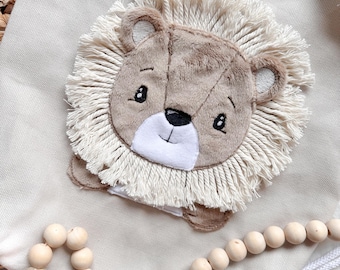 Embroidery file Lion 3D, 4 sizes, Doodle