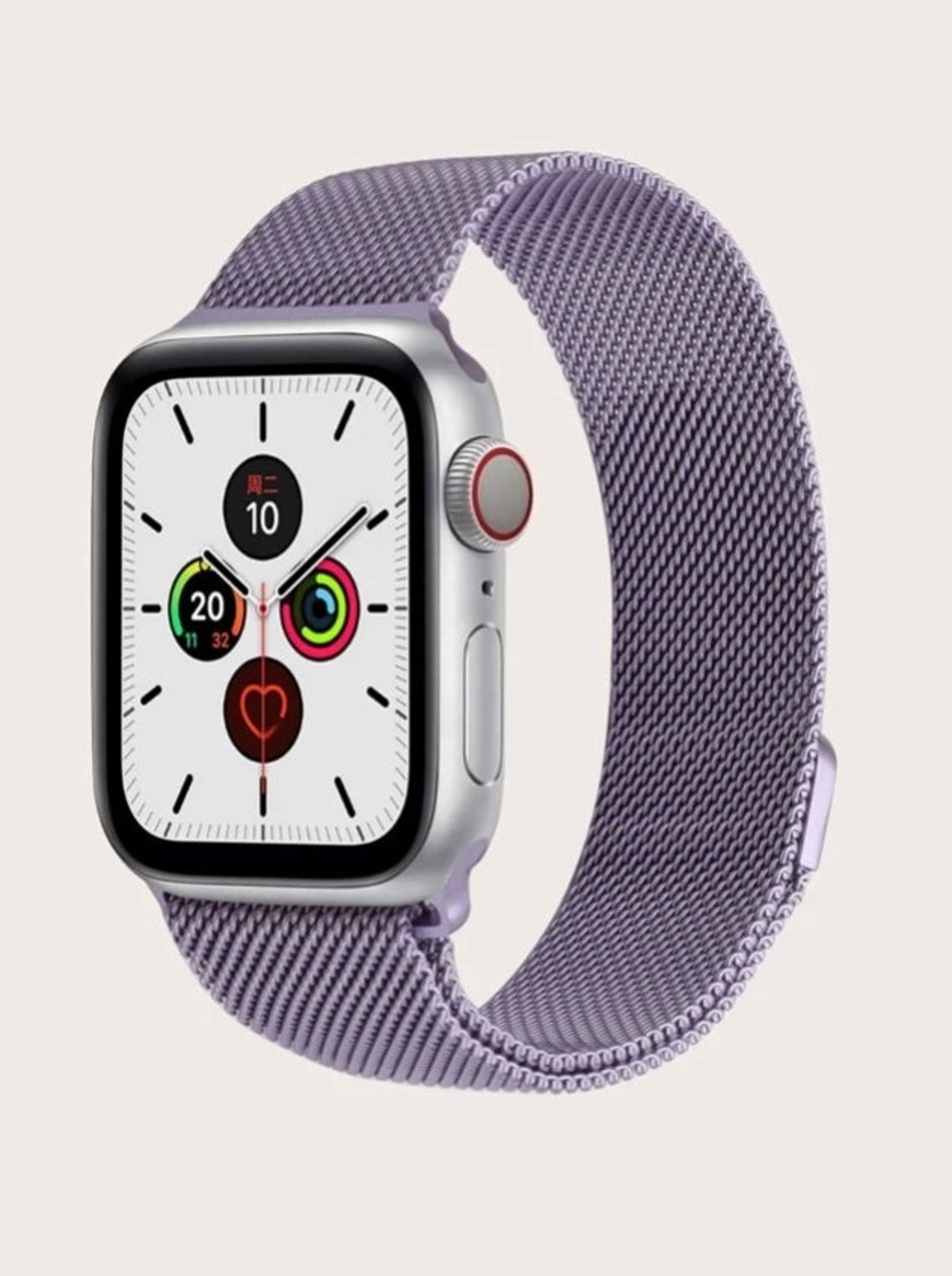 Milanese Strap For Apple Watch Stainless Steel Watch Band Etsy