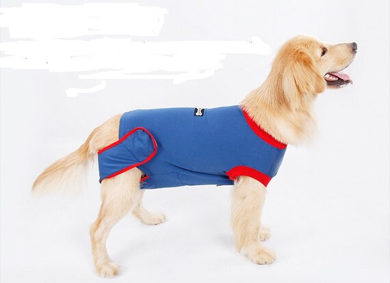 E Collar Alternative Dog Recovery Suit After Surgery Pet Wear 