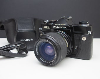 1977 Fujica AZ-1  Appareil Photo Argentique 35mm + objectif  43-75mm - Révisé et Testé