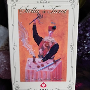Stella Tarot 2008 cards and LWB OOP deck by Stella Kaoruko Out Of Print *rare*