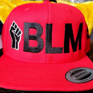 Black Lives Matter embroidered cap