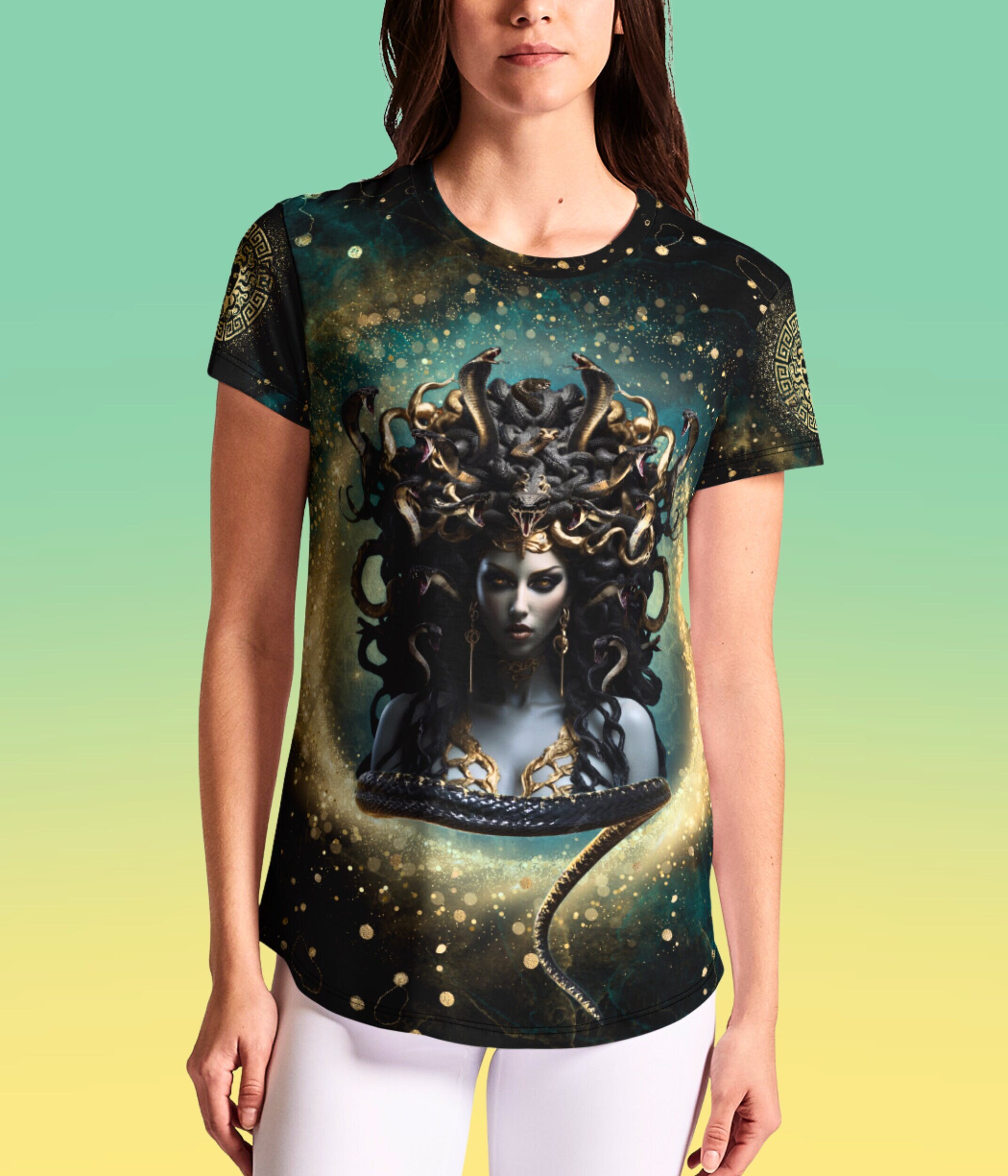 Medusa and Pegasus Premium Tshirt