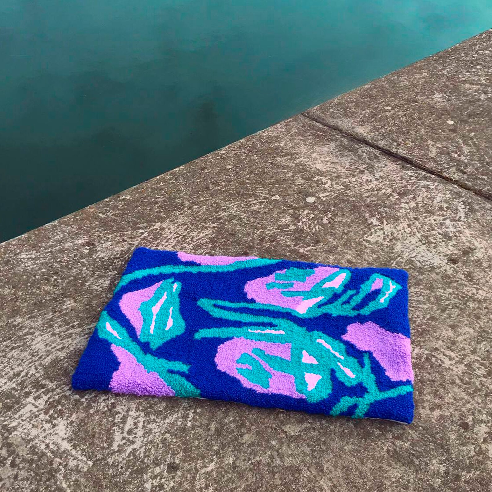 UGLY FACE RUG unique handmade carpet abstract rug punch Etsy