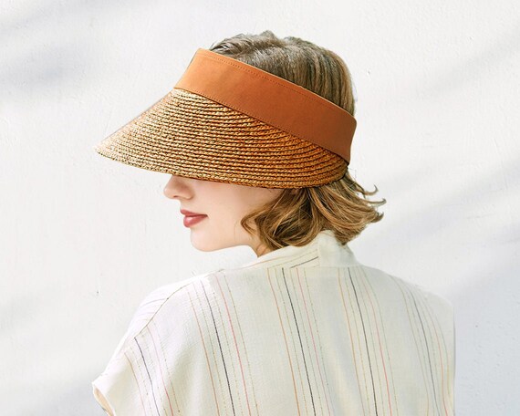Straw Beach Visor Visor Hat Summer 