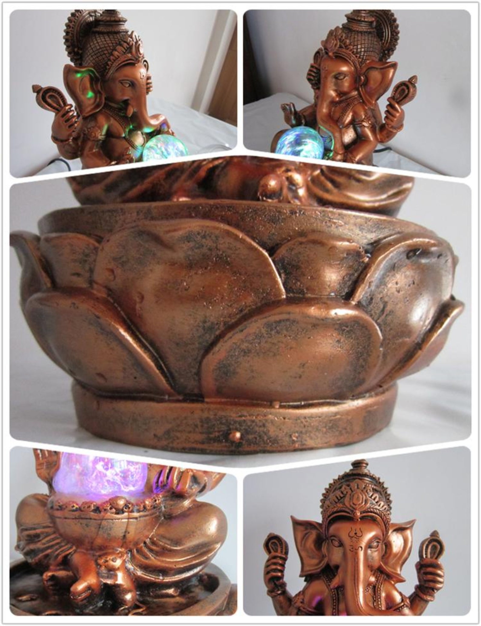 Decorative Indoor Ganesha Water Fountain Etsy