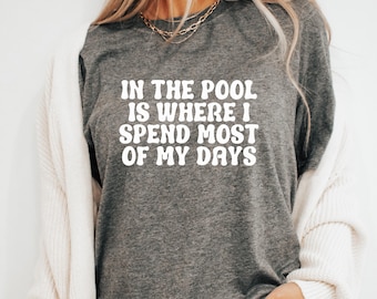 Summer Shirt, Vacation T-Shirt, Gift for Mom, Swim Shirt, Swimmer Tee, Swimming Tshirt, Swimmer Gift, Swim Mom, Pool Shirt