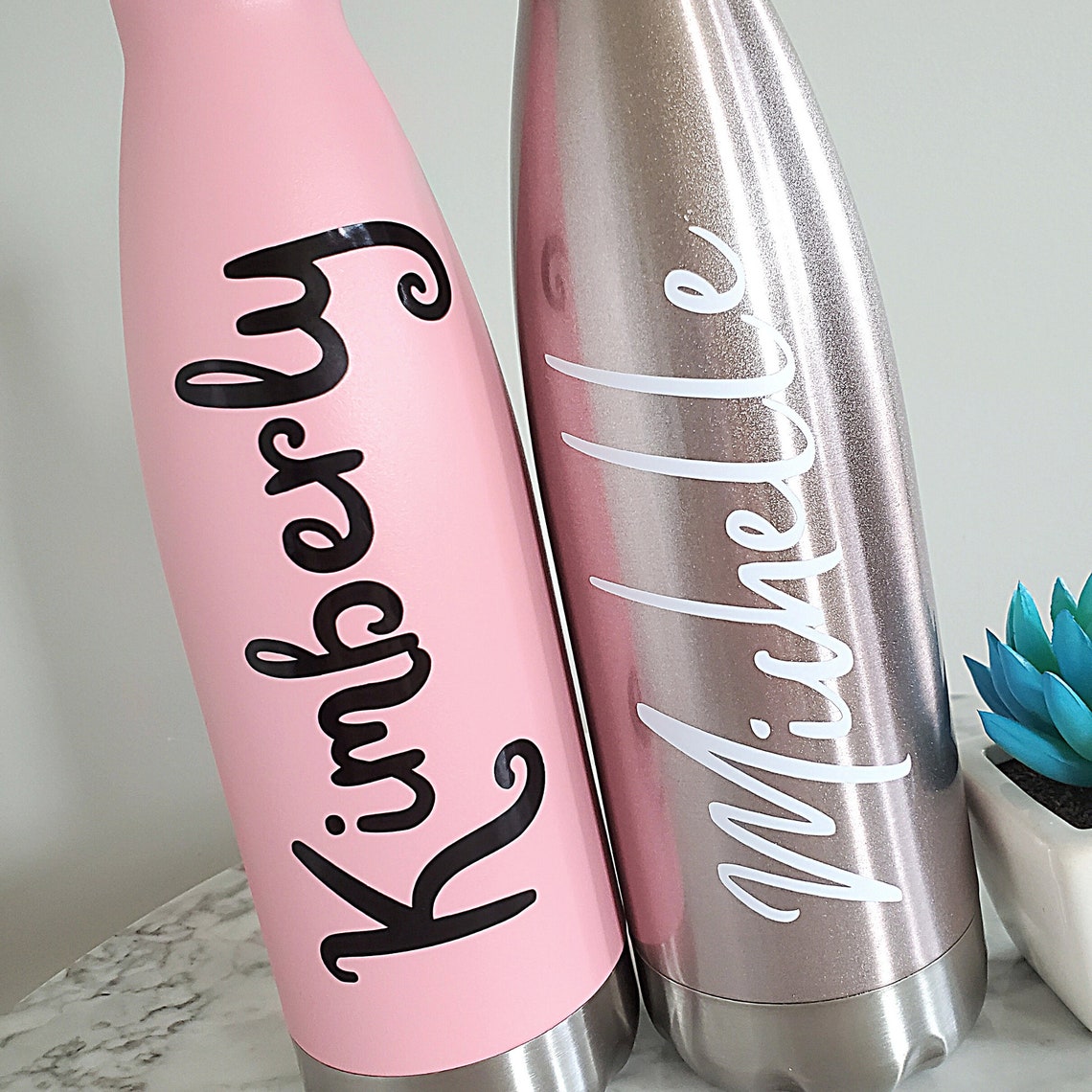 Personalized Water Bottle Personalized tumbler Tumbler Etsy