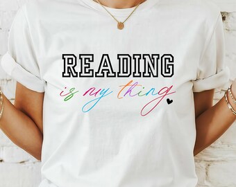 Reading Teacher Shirt, Reading Shirt, Reading Teacher Gift, Teacher Shirt, T-shirt for Teacher, Teacher Gift, Teacher Appreciation, Holiday