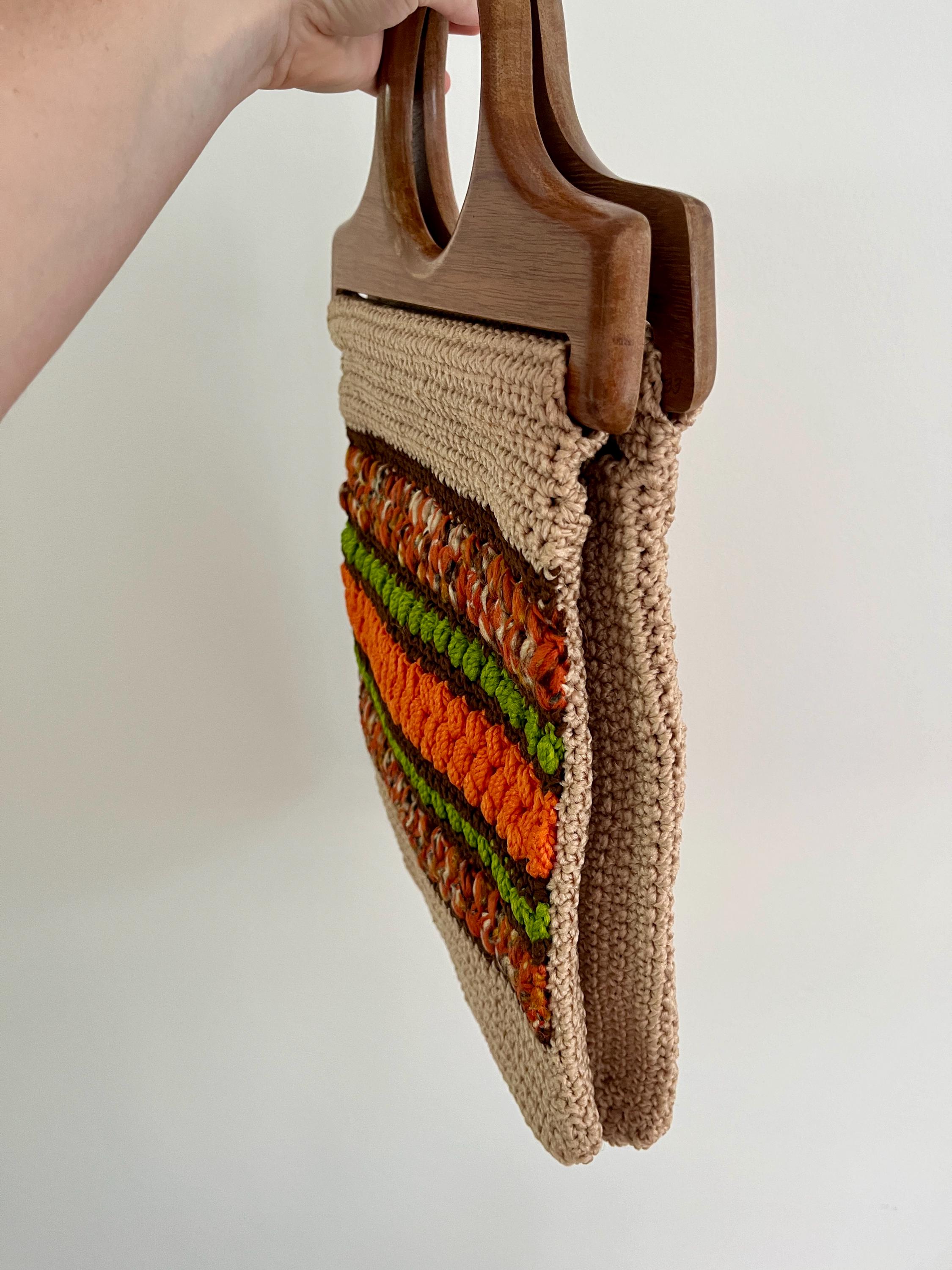 ヴィンテージ / ヴィンテージ ハンドメイド クロシェ/ニット 70 年代 
