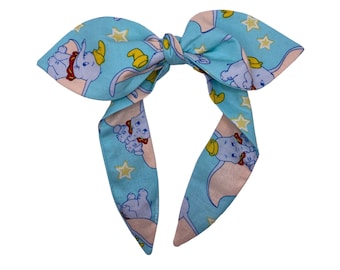 Dumbo Headband, knotted bow headband, dumbo, Disney headband, flying elephant