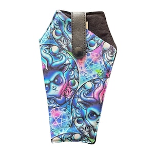 Shade slayer, sunglasses case, coffin sunglasses pouch, sunglass case, coffin glasses case