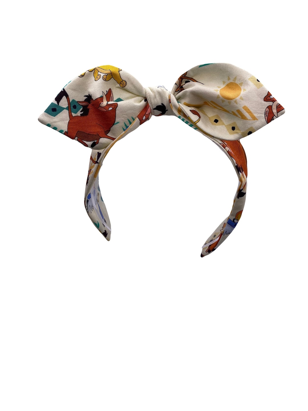 Lion King Headband Simba Headband Pumba Headband Knotted Etsy