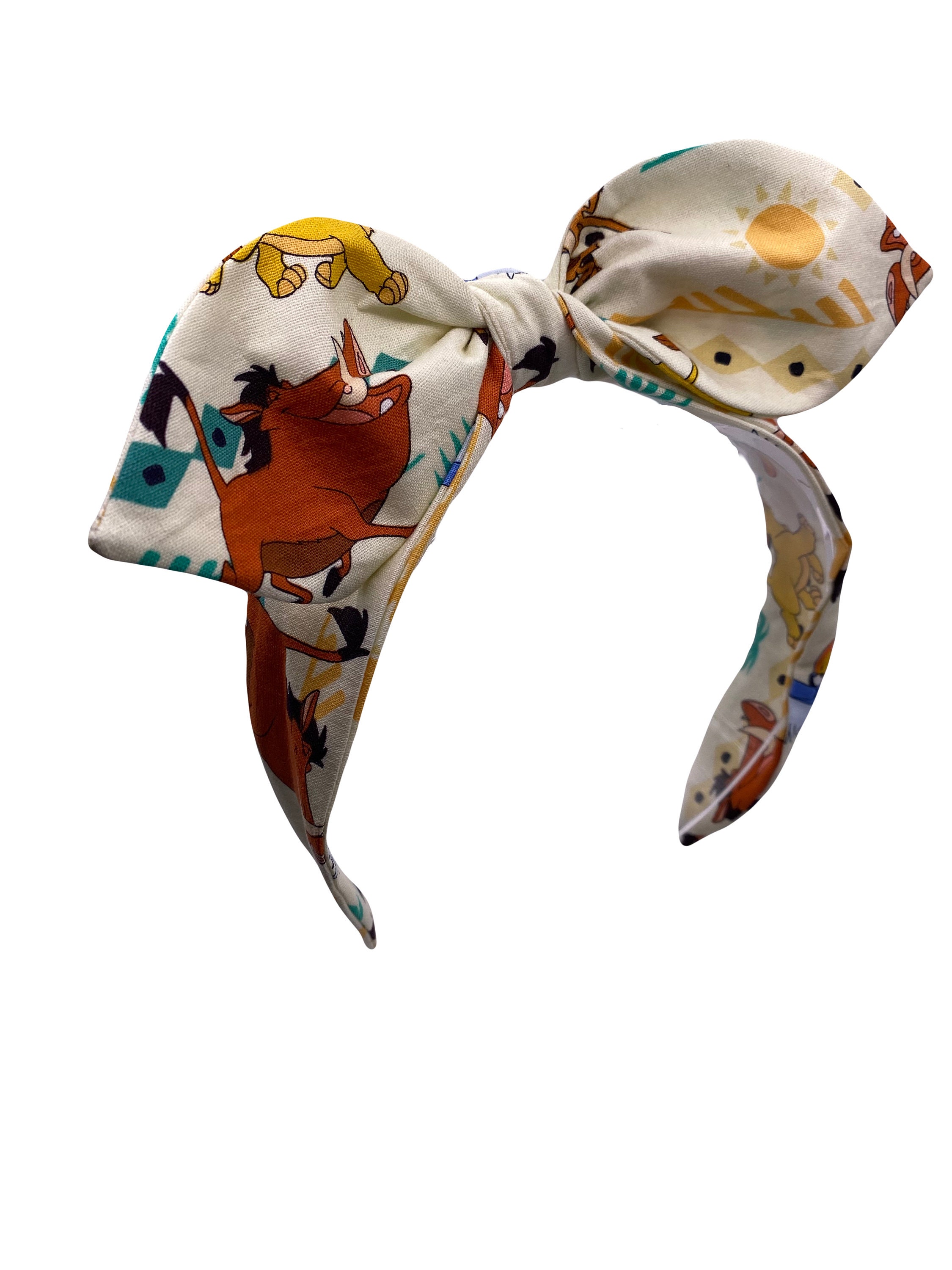 Lion King Headband Simba Headband Pumba Headband Knotted Etsy