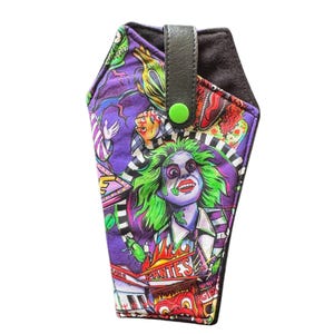Shade slayer, sunglasses case, coffin sunglasses pouch, sunglass case, coffin glasses case