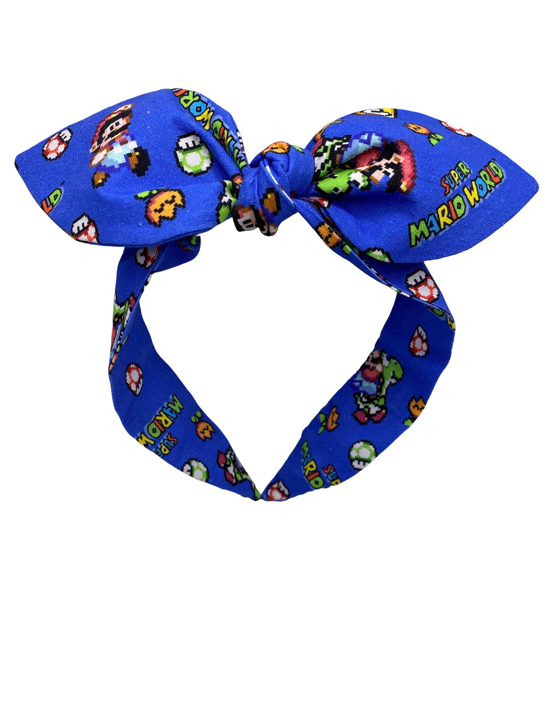 Mario Headband Super Mario Headband Yoshi Headband Video Etsy
