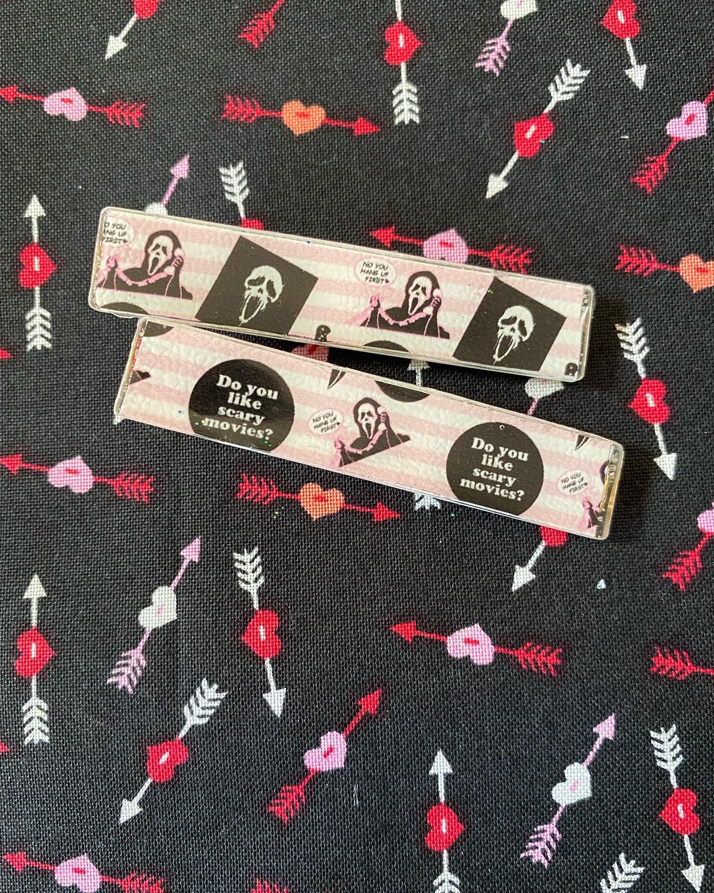 Ghost Face Hair Clips Hair Accessories Ghost Face Scream - Etsy Ghost Face Hair Clips Hair Accessories Ghost Face Scream - Etsy