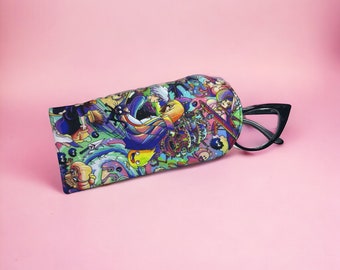Anime sunglasses pouch, glasses case, sunglasses case, glasses pouch
