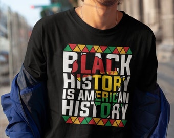 Black History Is American History Tshirt, Martin Luther King Jr Quote, Civil Rights, BLM, Equality, Human Rights, Black History Month