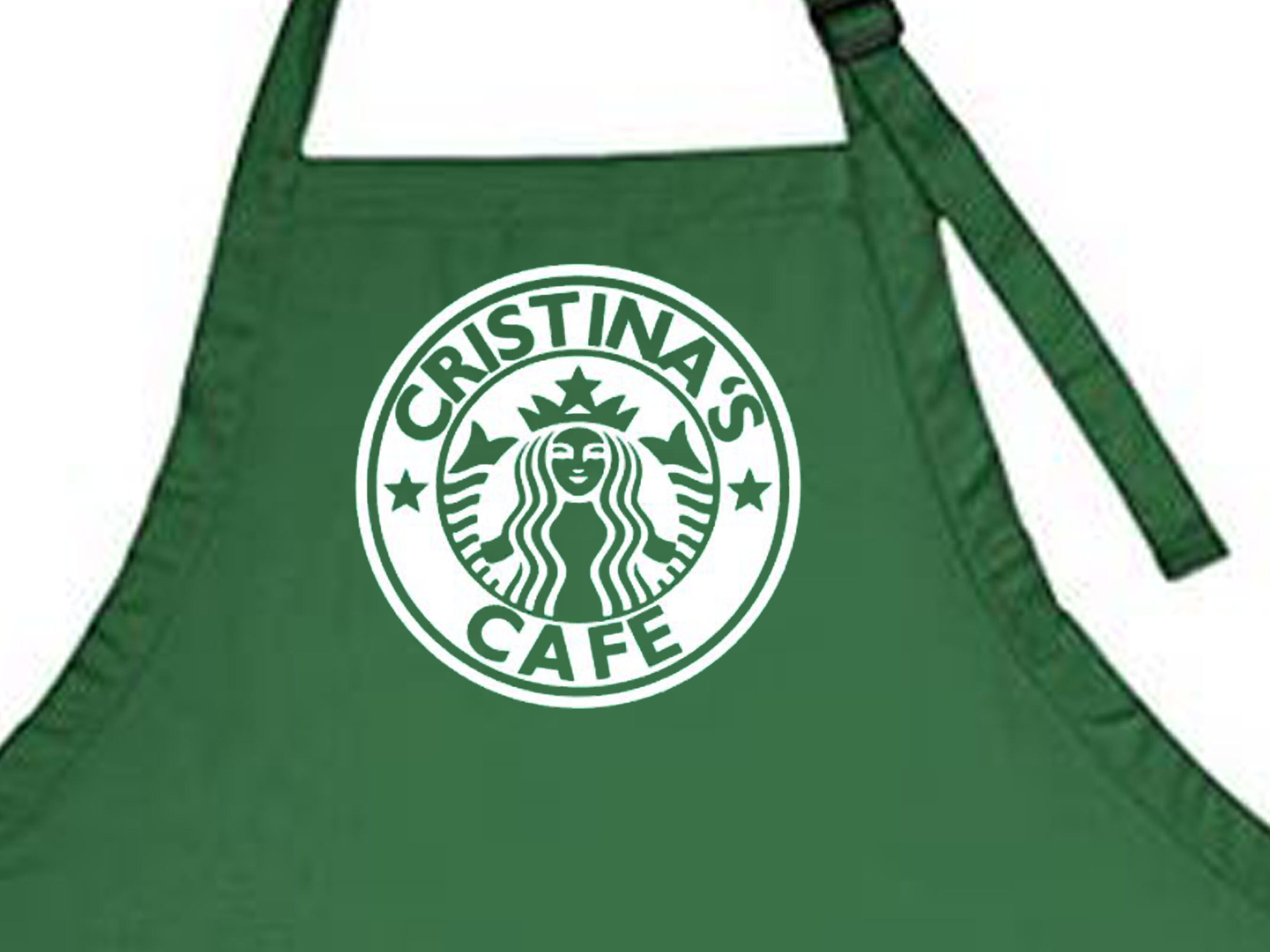 Personalized Starbucks Apron / Barista Apron Etsy